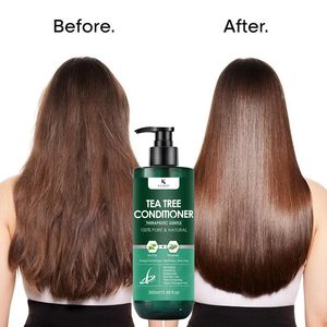 <span class=keywords><strong>Shampoo</strong></span> all'Olio di Tea Tree Anti-Caduta Stimolante della Crescita <span class=keywords><strong>Antiforfora</strong></span> <span class=keywords><strong>e</strong></span> Controllo dell'Oleosità Nutriente <span class=keywords><strong>e</strong></span> Lisciante 300ml - Product Image 3