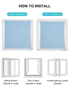 Stores verticaux électriques en jacquard uni, style moderne, pour <span class=keywords><strong>intérieur</strong></span>, hôtel, bureau, fenêtre, protection solaire, filtration de la lumière - Product Image 3