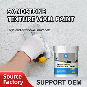 Cross-<strong>Border</strong> Mara Colored Stone <strong>Wall</strong> &amp; Floor Coating Putty-Free Marble Effect Art <strong>Paint</strong> for Interior Exterior - Product Image 1