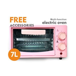 <span class=keywords><strong>Mini</strong></span> <span class=keywords><strong>Four</strong></span> Électrique Programmable 7L Multi-Fonctionnel, <span class=keywords><strong>Grille</strong></span>-<span class=keywords><strong>Pain</strong></span> Ménager avec Plateau de Friture et Cuisson - Product Image 3