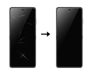 ฟิล์มกันรอยหน้าจอแบบเต็มจอ TPU ไฮโดรเจล ความละเอียดสูง สำหรับ Galaxy Z Flip ป้องกันรอยขีดข่วน จากผู้ผลิต - Product Image 3