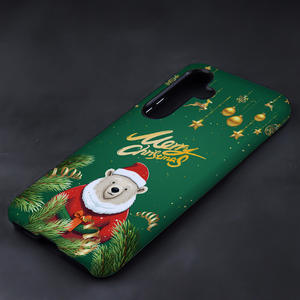 Buon natale Santa alce orso bianco carino castello regalo pupazzo di neve sublimazione cassa del telefono per Samsung galaxy S25 <span class=keywords><strong>ultra</strong></span> - Product Image 5
