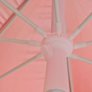 Parasol de plage pliable multicolore réglable avec poteaux en fibre de verre, protection UV, portable pour pique-nique, jardin, cour - Product Image 3