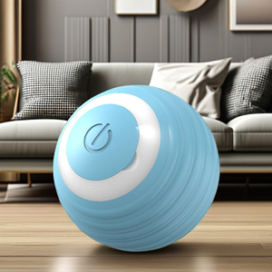 Accenda i giocattoli automatici USB del cane della palla astuta della palla di rotolamento della palla che salta di gravità giocattolo interattivo intelligente del gatto - Product Image 6