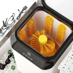 ماكينة غسيل الأحذية الأوتوماتيكية معدات تجارية لغسيل الجوارب وتلميع الأحذية تعمل باللمس وفرشاة للغسيل - Product Image 4