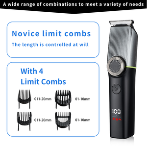 Barbería profesional Nueva máquina <span class=keywords><strong>de</strong></span> corte <span class=keywords><strong>de</strong></span> pelo 2 en 1 Afeitadora Pierna Kit <span class=keywords><strong>de</strong></span> aseo para el cabello Cortadora <span class=keywords><strong>de</strong></span> cabello para hombres - Product Image 3