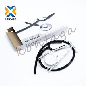 Estetoscopio Veterinario de Una Sola Cabeza de Aluminio Duradero para Cirugía <span class=keywords><strong>en</strong></span> Granjas Ganaderas, para Animales como Ganado Vacuno, Ovino y Porcino - Product Image 1