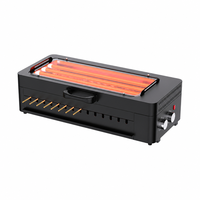 Grill électrique rotatif automatique sans fumée multifonctionnel pour bœuf et agneau