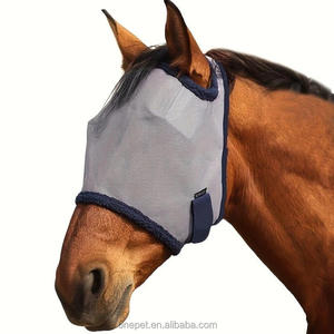 Nouveau masque de <span class=keywords><strong>cheval</strong></span> Anti-mouche morsure Cool respirant Anti-moustique parasol <span class=keywords><strong>couverture</strong></span> de tête de <span class=keywords><strong>cheval</strong></span> sans oreille fournitures de soins de <span class=keywords><strong>cheval</strong></span> équestre - Product Image 2