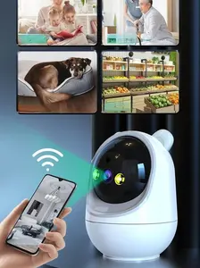 Baby Monitor Smart con telecamera e Audio WiFi Baby Monitor con visione notturna movimento del grido, Baby Monitor per interni esterni