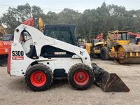 EXZELLENTE Wirkungsfähigkeit und niedriger Preis gebrauchtes Bobcat S300 Schlittlader zum Verkauf