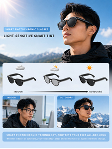 Gafas Inteligentes CY05MAX con IA, Cámara de 8MP, Bluetooth, WiFi, Traducción, Asistente de Voz, Cancelación de Ruido, Control Táctil, Batería de 7H - Product Image 4