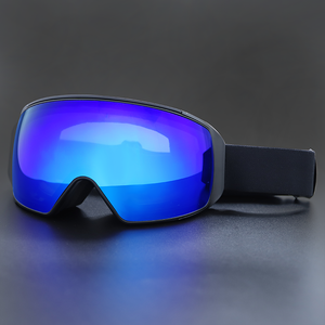 Yijia kacamata Ski luar ruangan, lensa optik magnetik dapat dipertukarkan lensa Pc papan salju untuk pria wanita muda - Product Image 2