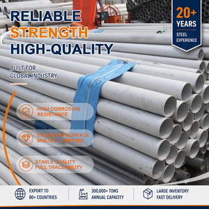 Threading 316Ti Cold Rolled 114.3mm 3.0mm Threading ASTM A312 Stainless Steel Tube for Food and Beverage - Product Image 1