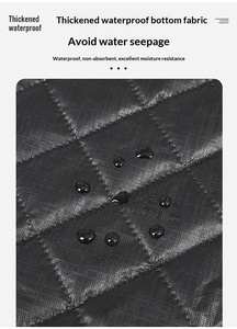 Tapis <span class=keywords><strong>de</strong></span> pique-nique, camping et plage JIAWEI, nouveau style, ultrasonique, style dessin animé, antidérapant, imperméable, anti-humidité, en polyester, non gonflable - Product Image 5