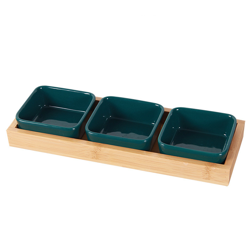 Ensemble de trois grilles (vert)