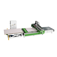 Precios de Fábrica Jinan Mosencnc: Router CNC 1325 con Alimentación Automática ATC, Refrigeración por Aire de 9Kw, Sistema de Control Syntec/LNC, con Aspiradora de 3 Kw
