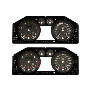 2D Automobile Meter Dial and Custom 2D Dashboard Speedometer for Universal Car