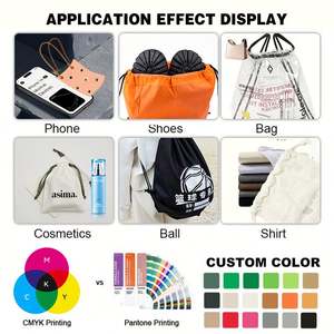 Desent impermeable gran oferta bolsa con cordón personalizada reciclada precio de fábrica bolsa con cordón personalizada con logotipo - Product Image 2