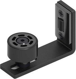Guía de Piso para <span class=keywords><strong>Puerta</strong></span> <span class=keywords><strong>Corredera</strong></span>, Guía de Rodillos Dobles Inferiores Ajustable para Montaje en Pared - Product Image 6