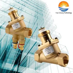 DN25 PICV kombinasyon bina otomasyon kontrol vanası yüksek sıcaklık HVAC sistemleri için elektrikli su akış regülasyonu için - Product Image 2