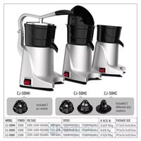 Petit presse-agrumes commercial professionnel en alliage d'aluminium pour l'extraction de jus d'orange, de pamplemousse, de citron et d'agrumes