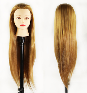 Perruque de mannequin en cheveux synthétiques, accessoire d'enseignement de qualité supérieure, affichage noir, support de cils afro-américains, trépied réaliste, <span class=keywords><strong>tête</strong></span> de mannequin, vente en gros, 100% - Product Image 3