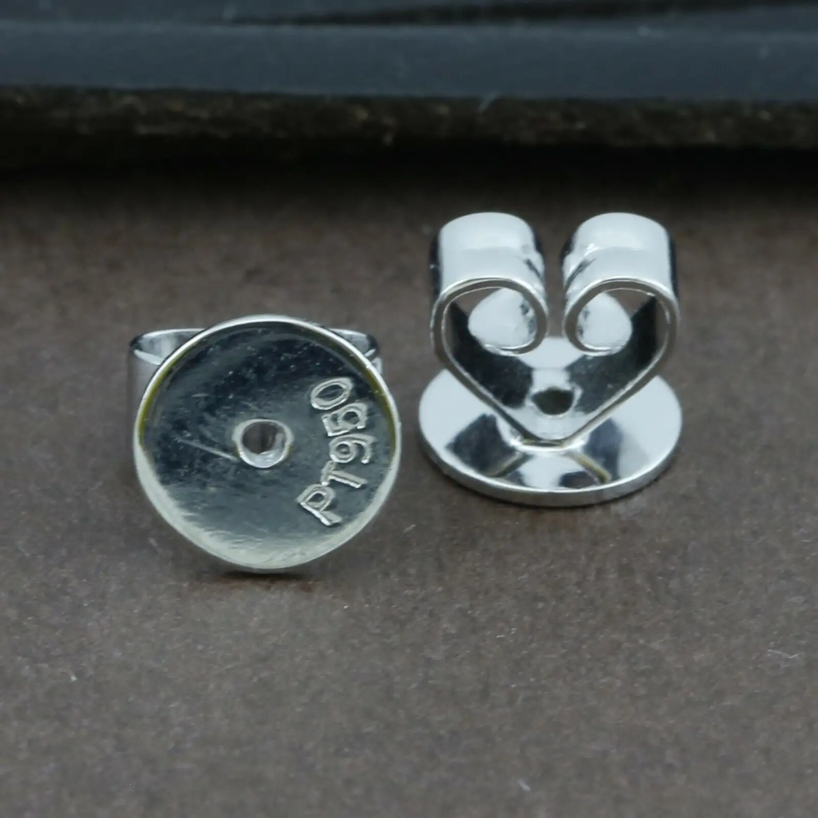 Pendientes de plata de ley 950, accesorio ISC de 5,5mm