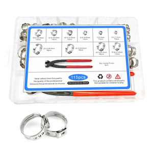 Bộ kẹp ống đơn 80 chiếc, có thể điều chỉnh, bằng thép không gỉ, dùng cho ống thủy lực, nhiên liệu, phụ tùng ô tô - Product Image 6