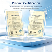 Testeur de qualité de l'eau LoRaWAN haute précision pour la surveillance de la qualité de l'eau IoT, certification CE