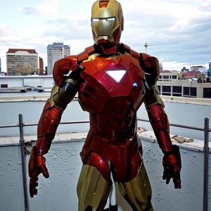 Oferta Especial Disfraz Personalizable de Iron Man Mark 6 Traje Realista para Adulto Mascota de <span class=keywords><strong>Halloween</strong></span> Talla para Cosplay de Adultos - Product Image 1