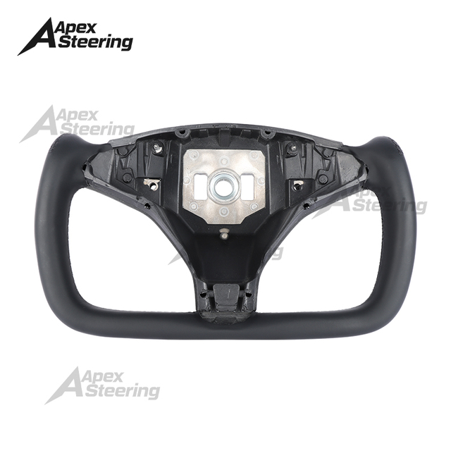 YOKE Steering Wheel for Tesla Model S Model X Leather Warming Steering Wheel