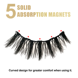 Kit de <span class=keywords><strong>cils</strong></span> <span class=keywords><strong>magnétiques</strong></span> de marque privée Eyeliner à bande complète avec Eyeliner magnétique pour faux <span class=keywords><strong>cils</strong></span> à l'aspect naturel - Product Image 6