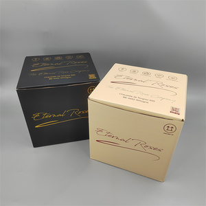 Caja de Regalo de Cartón Rígido Hecha a Mano con Impresión Personalizada, Reciclable, Forrada con Terciopelo y EVA, para Cosméticos, Joyería, Ropa, Recuerdos de Boda - Product Image 1