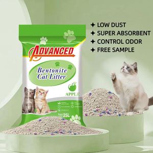 Arena para Gatos de Bentonita Ecológica Avanzada en Forma de Bola, 20 kg, 25 L, Premium, Aglutinación Rápida, Sin Polvo, Control de Olores - Product Image 1