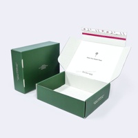 Caja de Cartón Corrugado Plegable, Ecológica, Hecha con Materiales Reciclados, para Empacar Donuts y Galletas, Caja de Regalo y Envío para Panaderías