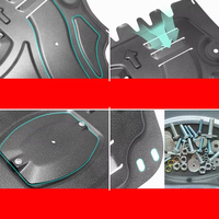 Protection de châssis robuste OEM, plaque de protection moteur intégrale, blindage de châssis pour BYD Song PLUS Han