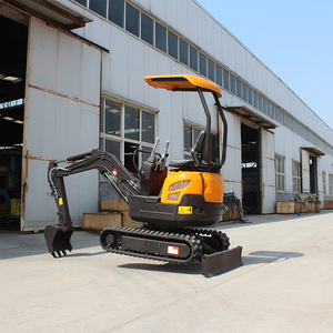 Famous High Efficiency 1.6T Rhinoceros EL16 Mini Hydraulic Bucket Digger Hydraulic Small Excavator - Product Image 4
