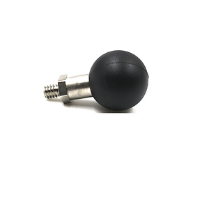 Adaptador de bola universal de 1 pulgada tamaño B con perno roscado macho de 1/4 para montaje de cámara - Product Image 2
