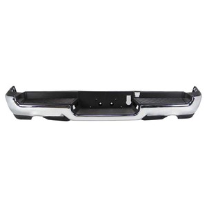 Nuevo Conjunto de Parachoques Trasero de Aleación de Aluminio de Alta Calidad Personalizado para RAM 1500 2019-2022 con Doble Escape, Seis Orificios para Sensores y Cromado - Product Image 2