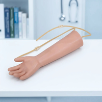 Kit de simulation de bras pour l'enseignement médical, kit de pratique pédiatrique et de phlébotomie pour l'entraînement aux compétences de ponction veineuse, modèle d'injection