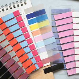 Notas Adhesivas Multicolor de Color Sólido, 12 Estilos Disponibles, 200 Hojas Cada Uno, Aptas para Oficina, Estudio y Notas - Product Image 3
