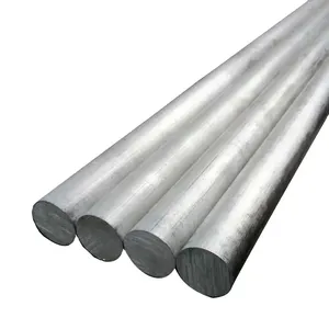 JUHUO Customized Size 1050 1100 2024 6061 6082 7075 Aluminum Round Bar Aluminium Rod