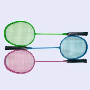 Hoge Kwaliteit Duurzaam Badminton Paddle Custom Rackets Badminton Goedkope Prijs Carbon Frame Met Aluminium As Badminton Rackets