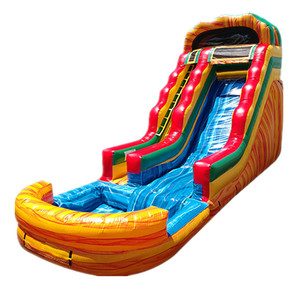 Tùy chỉnh-kích thước 18 feet Vàng Hot Lava <span class=keywords><strong>Inflatable</strong></span> trượt nước cho người lớn PVC hồ bơi ngoài trời đồ chơi cho bán - Product Image 1