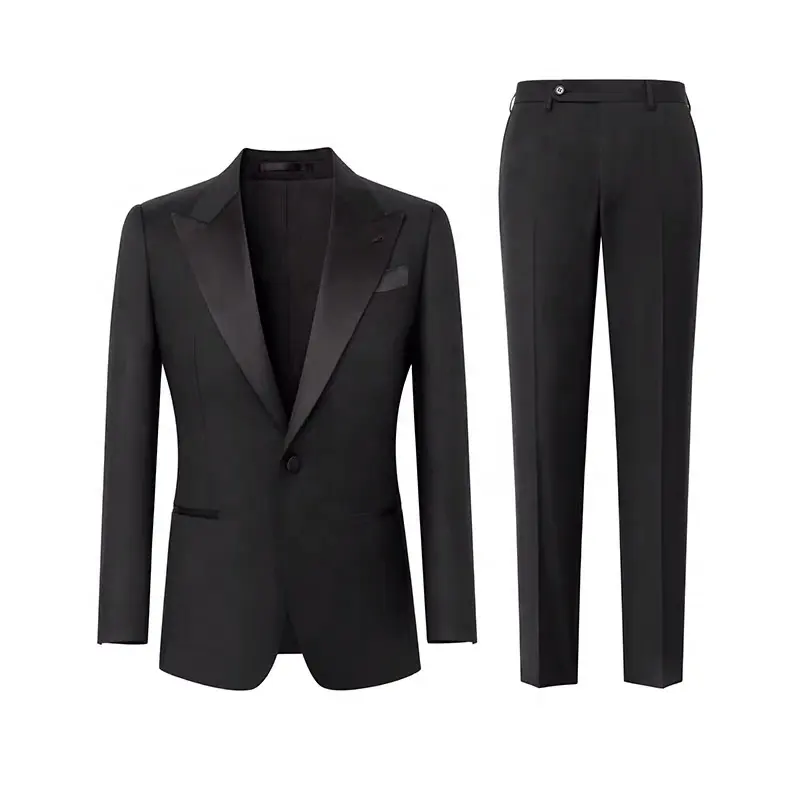 2021 custom made to measure blazer and suit black men suit for wedding