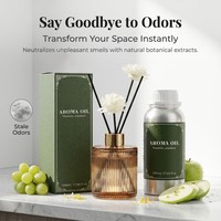 Huile aromatique parfumée multi-usages de qualité supérieure 10 ml pour diffuseur, bougie, parfum, formule personnalisable
