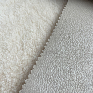 Tissu en fourrure synthétique en polyester <span class=keywords><strong>peluche</strong></span> PV super doux 770 g/m², tricoté en chaîne, 57/58, pour manteau d'hiver, tissu épais pour vêtements - Product Image 3