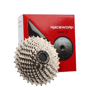 RACEWORK-<span class=keywords><strong>Cassette</strong></span> Flywheel de 33 velocidades para bicicleta, 11-28 32 34T, color plata y oro, 11 velocidades, piezas de bicicleta de <span class=keywords><strong>carretera</strong></span> - Product Image 3