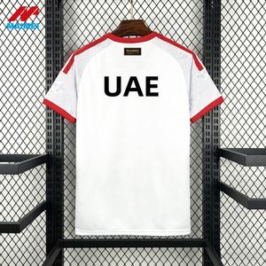 Émirats Arabes Unis Tenue de football nationale asiatique 2026 Légère d'été 100% Polyester Coupe automatisée Service OEM - Product Image 1